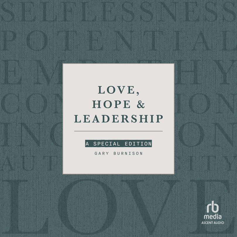 Front cover_Love, Hope & Leadership