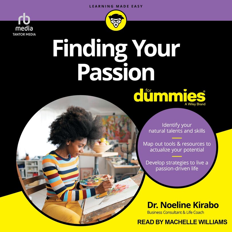 Front cover_Finding Your Passion For Dummies