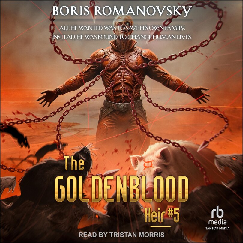 Front cover_The Goldenblood Heir: Book 5
