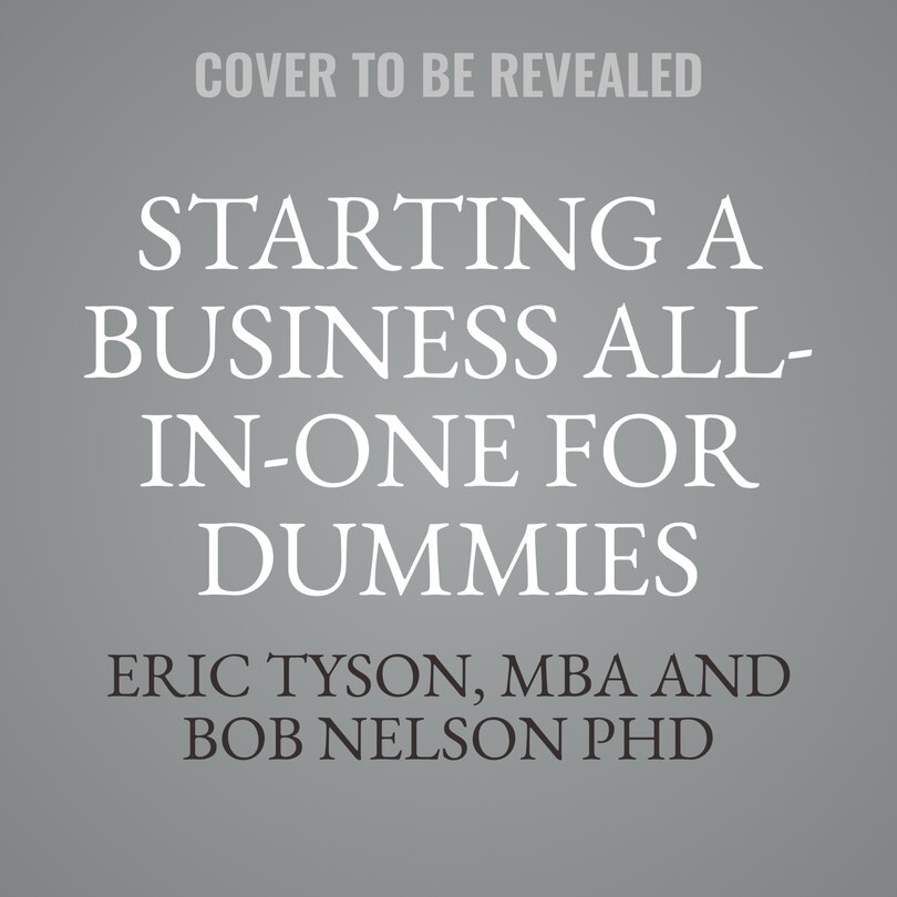 Front cover_Starting a Business All-in-One For Dummies