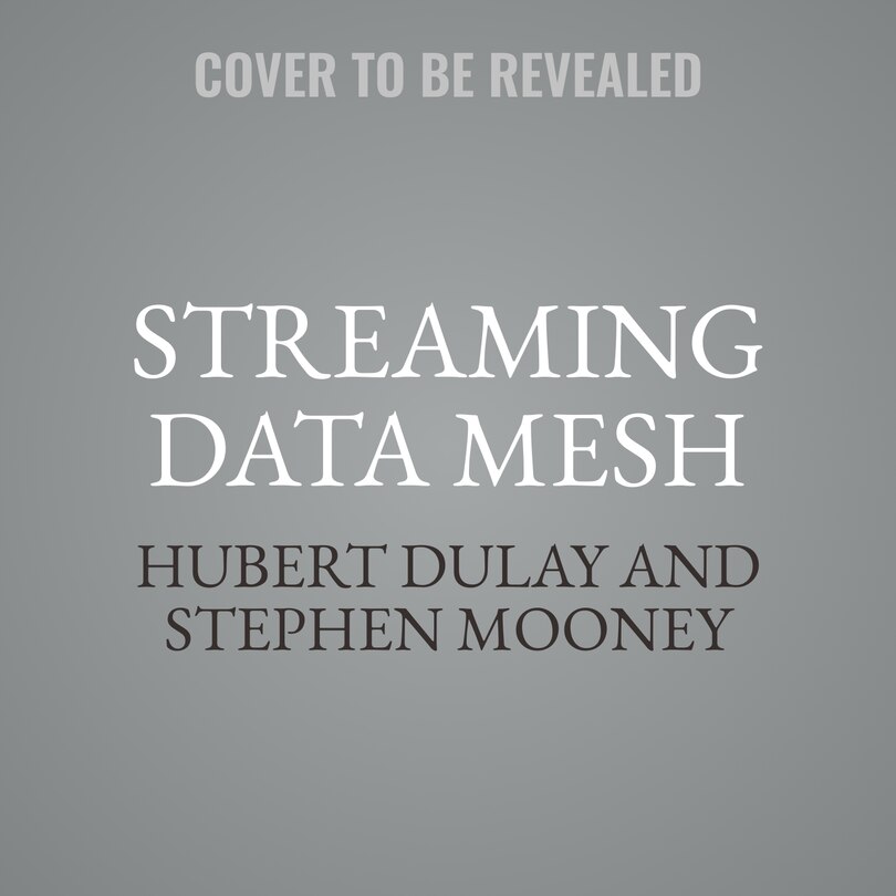 Couverture_Streaming Data Mesh