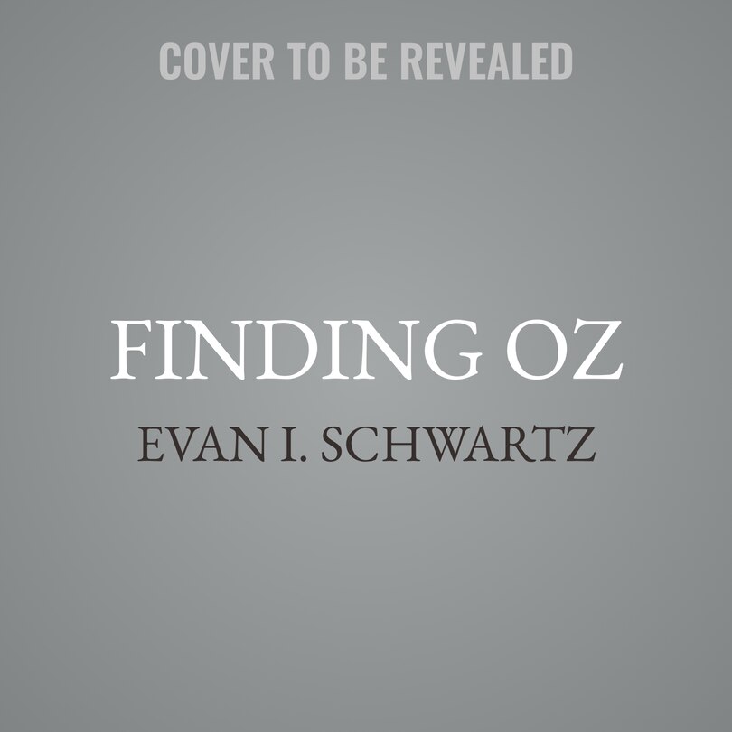 Front cover_Finding Oz