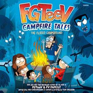 Front cover_Fgteev Campfire Tales #1: The Cursed Campground