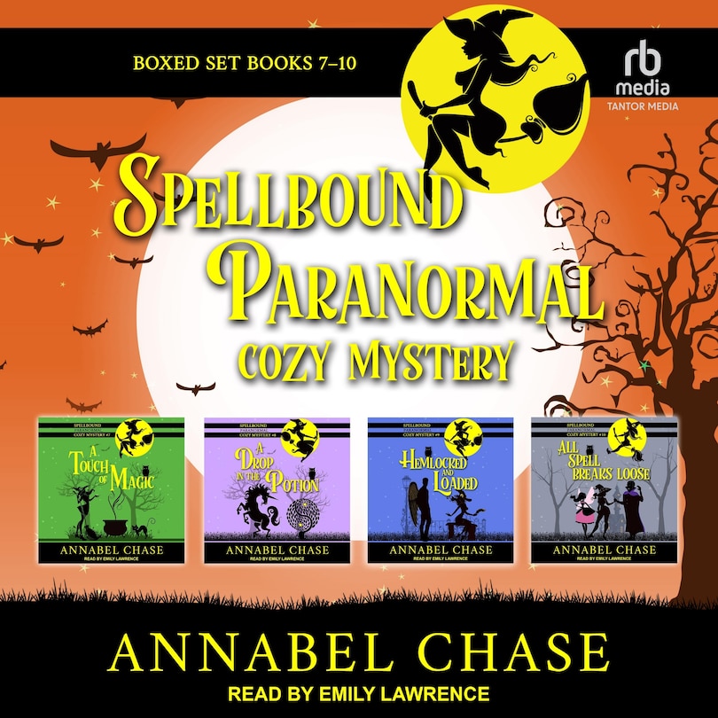 Front cover_Spellbound Paranormal Cozy Mystery: Books 7-10 Boxed Set