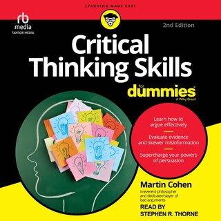 Front cover_Critical Thinking Skills For Dummies, 2nd Edition