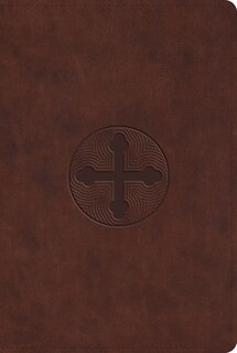 Front cover_ESV Bible with Creeds and Confessions (Trutone, Brown, Cross Trefoil Design)