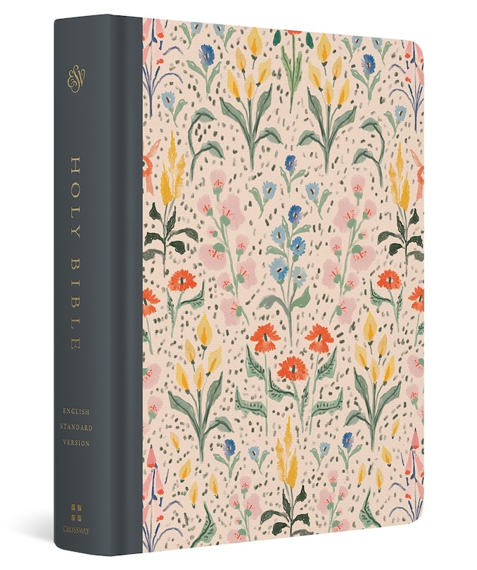 Couverture_ESV Single Column Journaling Bible, Artist Series (Cloth Over Board, Lulie Wallace, in Bloom)