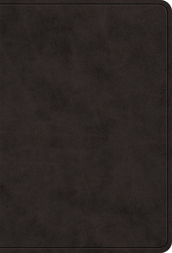 Front cover_ESV Value Large Print Compact Bible, Red Letter (TruTone, Black)