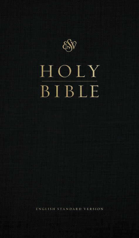 Front cover_ESV Church Bible (Hardcover, Black)