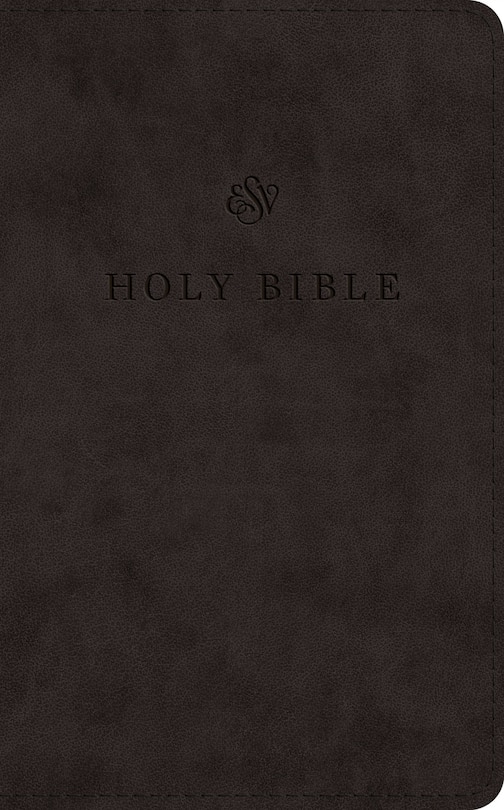 Front cover_ESV Premium Church Bible, Red Letter (TruTone, Black)