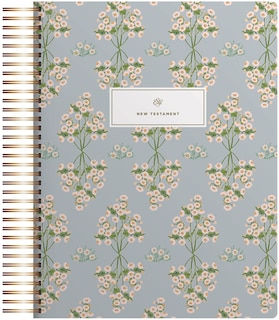 Front cover_ESV Spiral-Bound Journaling Bible, New Testament (Hardcover, Cover Artwork by Lulie Wallace)
