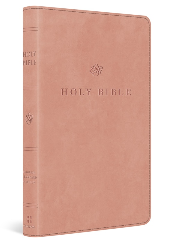 Front cover_ESV Premium Church Bible, Large Print, Red Letter (TruTone, Blush Rose)