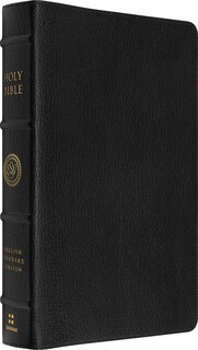 Front cover_ESV Heirloom Bible, Veritas: Single Column Edition (Goatskin, Black)