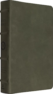 Front cover_ESV Heirloom Bible, Veritas: Single Column Edition (Cowhide, Tuscan Green)
