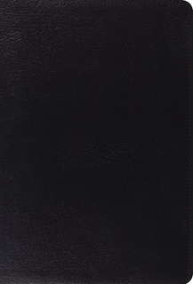 Couverture_ESV Giant Print Thinline Bible, Red Letter (Genuine Leather, Black)