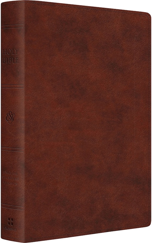 Couverture_ESV Giant Print Personal Size Bible (TruTone, Chestnut)