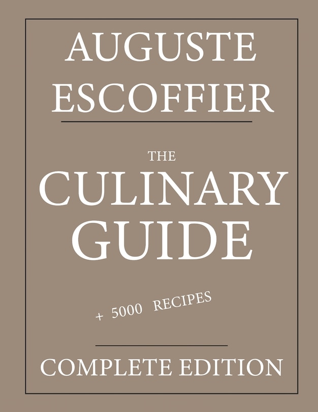 Couverture_The Culinary guide