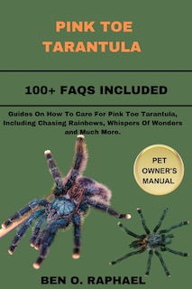 Front cover_Pink Toe Tarantula