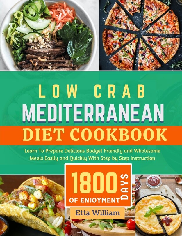 Front cover_Low Carb MEDITERRANEAN Diet Cookbook