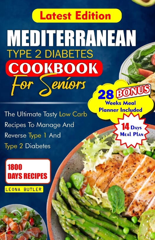 Front cover_Mediterranean Type 2 Diabetes Cookbook for Seniors