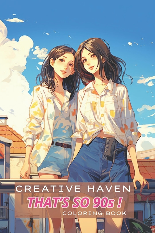 Couverture_Creative Haven That's so 90s ! Coloring Book