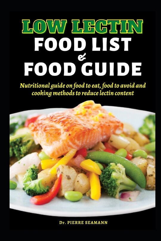 Front cover_Low Lectin Food List and Food Guide