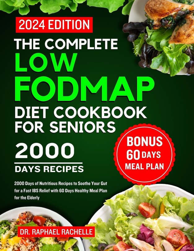 Front cover_The complete low FODMAP diet cookbook for seniors 2024