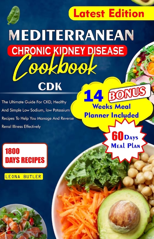 Couverture_Mediterranean Chronic Kidney Disease Cookbook