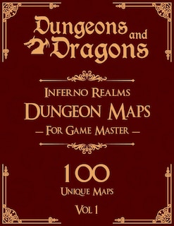 Front cover_Dungeons and Dragons Inferno Realms Dungeon Maps for Game Masters Vol 1