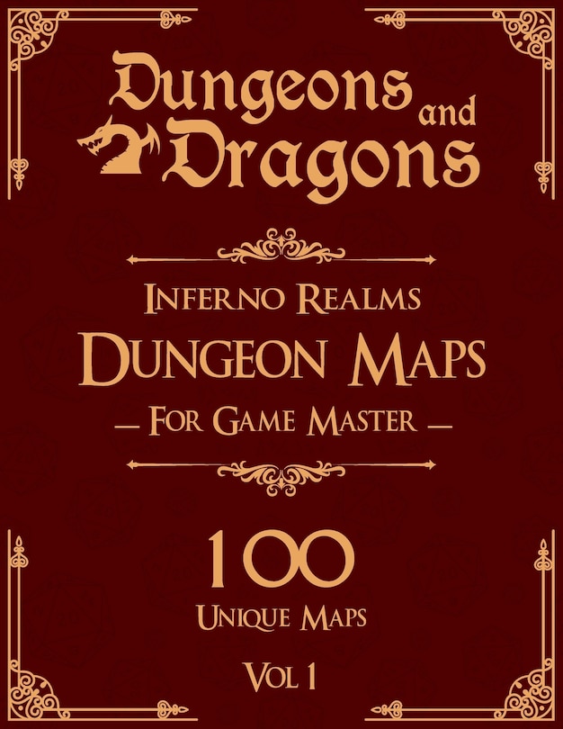 Front cover_Dungeons and Dragons Inferno Realms Dungeon Maps for Game Masters Vol 1