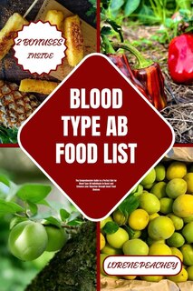 Front cover_Blood Type AB Food List