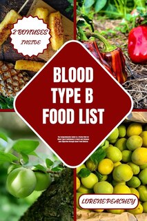 Couverture_Blood Type B Food List
