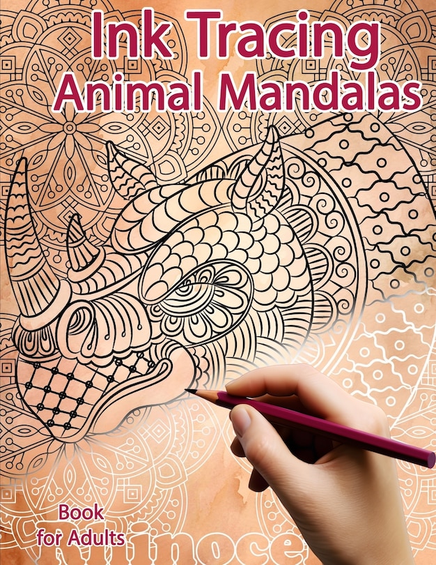 Front cover_Ink Tracing Book for Adults
