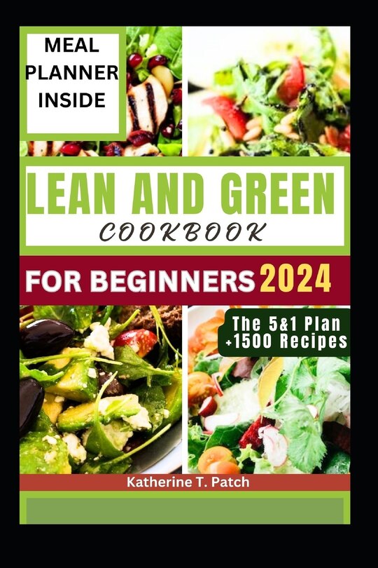 Front cover_Lean and Green Cookbook for Beginners 2024