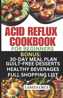 Front cover_Acid Reflux Cookbook for Beginners