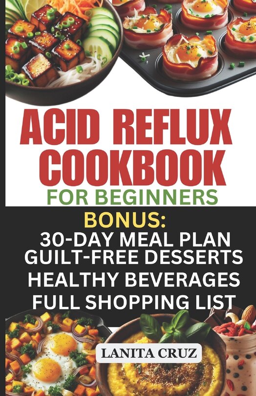 Front cover_Acid Reflux Cookbook for Beginners