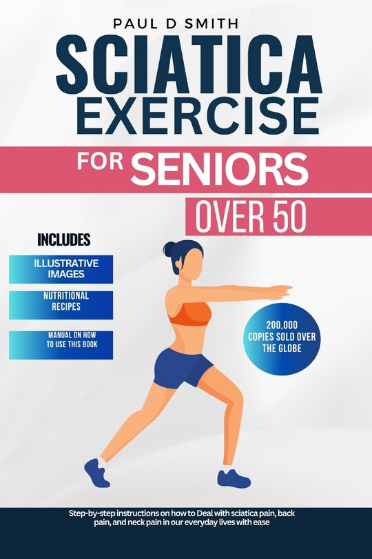 Front cover_Sciatica Exercise for Seniors Over 50