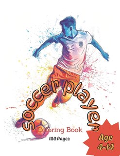 Soccer Player Coloring Book