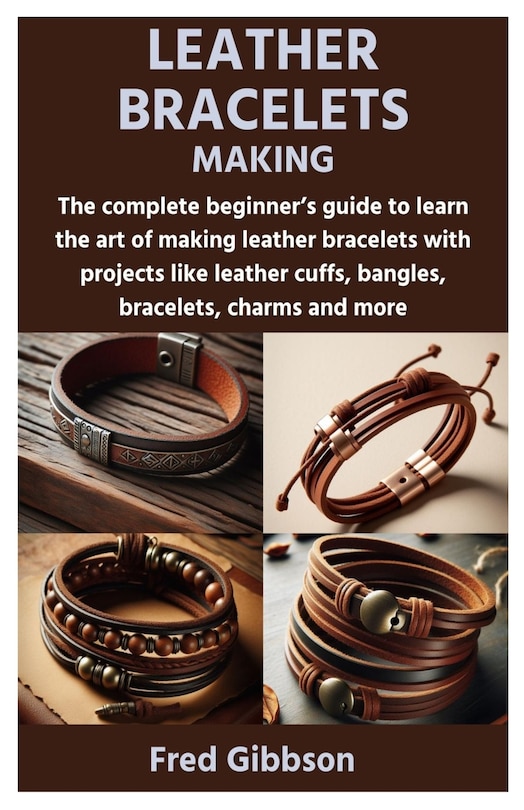 Front cover_Leather Bracelets Making