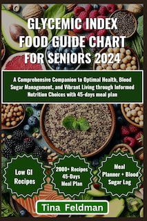 Couverture_Glycemic Index Food Guide Chart for Seniors 2024