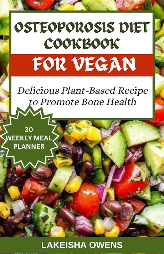 Couverture_Osteoporosis Diet Cookbook for Vegans