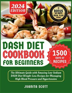 Front cover_Dash Diet Cookbook for Beginners 2024