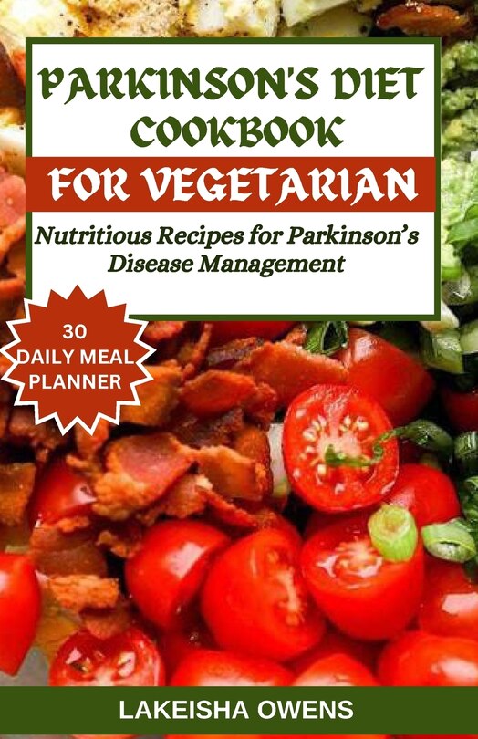 Couverture_Parkinson's Diet Cookbook for Vegetarians