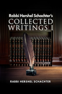 Couverture_Rabbi Hershel Schachter's Collected Writings I