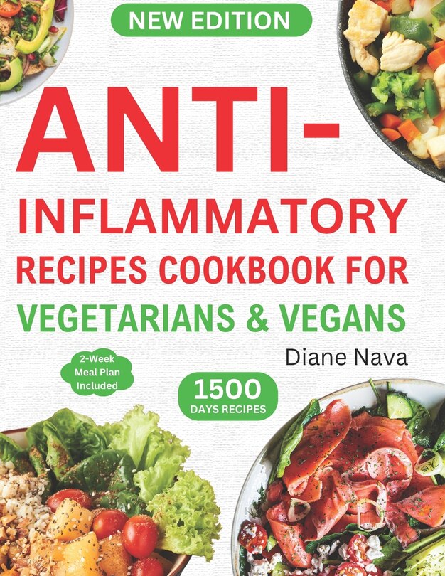 Couverture_Anti-Inflammatory Recipes Cookbook for Vegetarians & Vegans