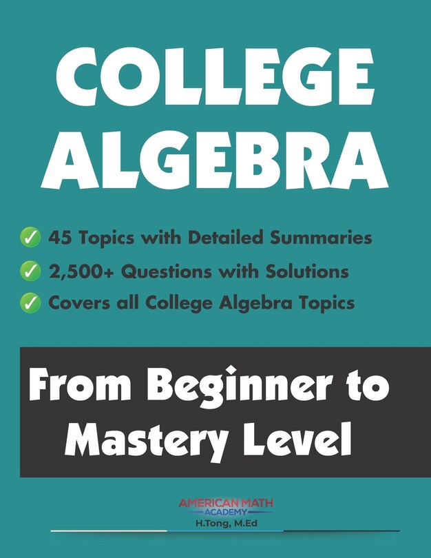 Front cover_College Algebra