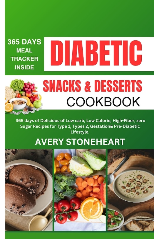 Front cover_Diabetic Snacks and Desserts Cookbook