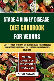 Couverture_Stage 4 Kidney Disease Diet Cookbook for Vegans