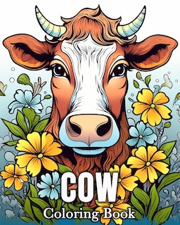 Front cover_Cow Coloring book