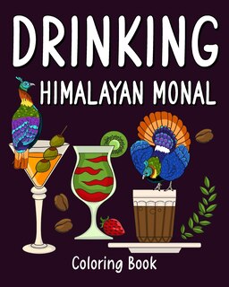 Couverture_Drinking Himalayan Monal Coloring Book